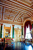 San Pietroburgo - museo dell'Ermitage. La sala di malachite.